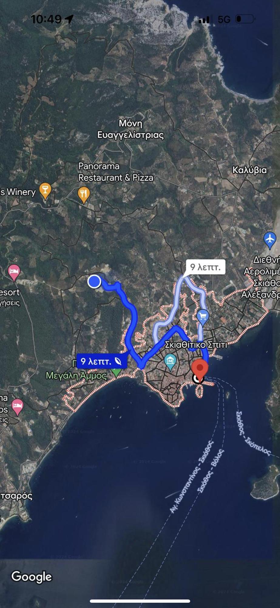 Skiathos Poseidon Apartment Екстериор снимка